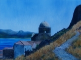 Agios Nikolaos Early Morning Monemvassia 40x30cm