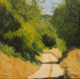 Feneos Lane in June, 30x30cm