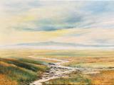 November Morning,near Mandraki, Lake Kirkini, 40x50cm
