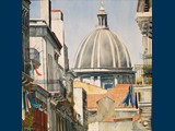 The Duomo, Catania. 40 x 40cms. George Ainsworth