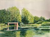 Mardraki, Lake Kerkini, 38x28cm