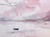Morning Stillness, Kerkini, 40x27cm